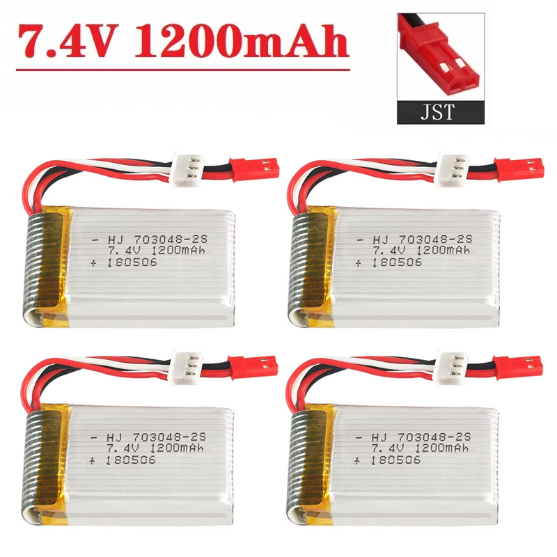 Drone Battery Plate - Bateria Lipo 2S 7,4 V 1200