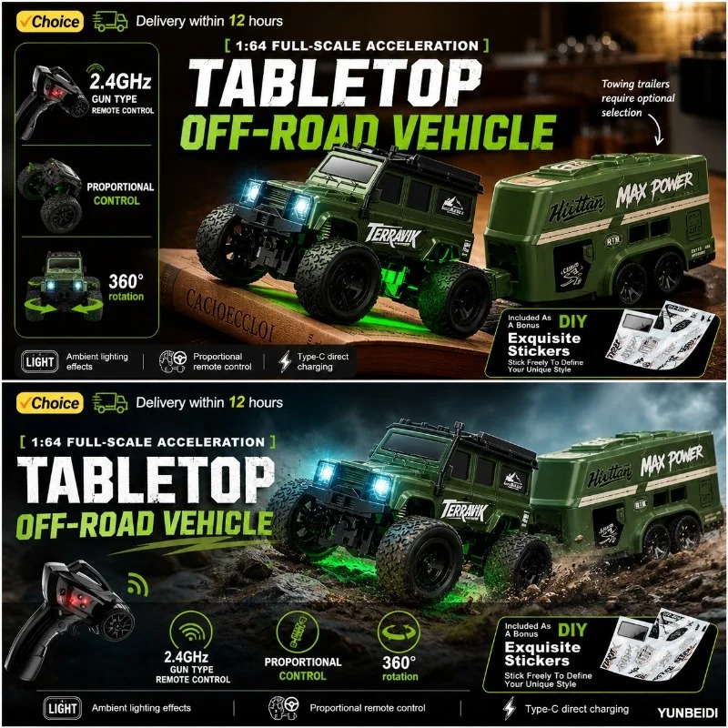Drone Battery Alarm - Seria samochodów wyścigowych zdalnie sterowanych 1/64,
