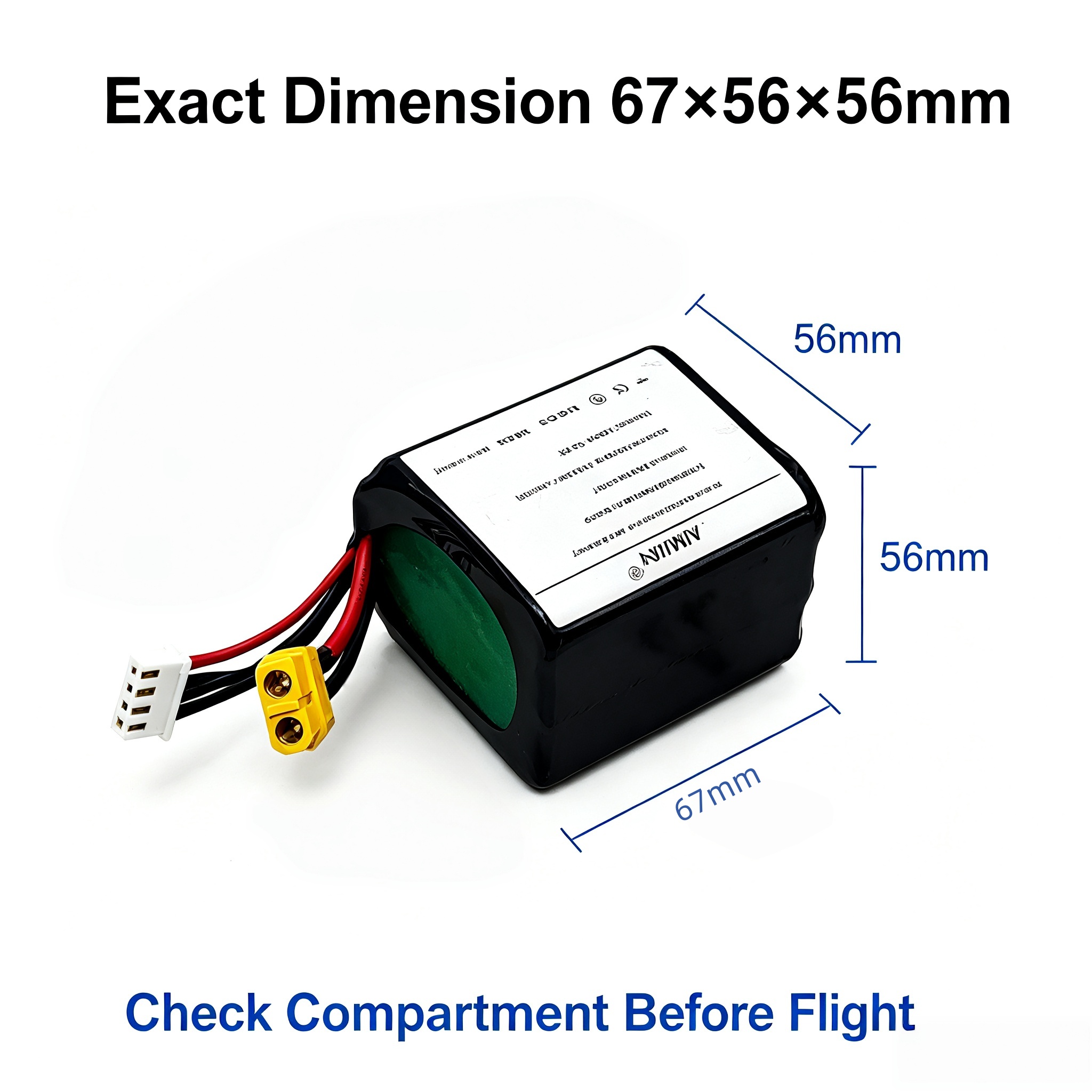 XT60 XH2.54‑4P 3S3P 12V 10.5Ah – Drone Battery Li-Ion recenzja i cena